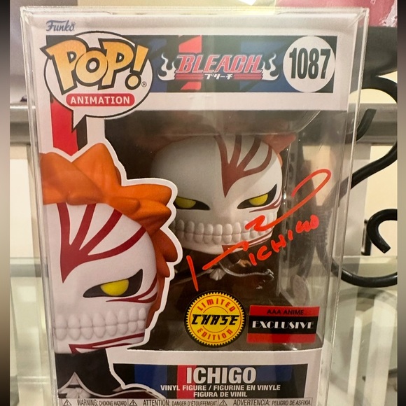Pop! Animation Bleach Ichigo AAA Anime Chase (Signed) #1087 - Picture 1 of 2